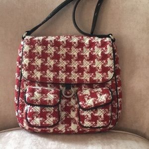 Vera Bradley  red/white/ black shoulder bag‎